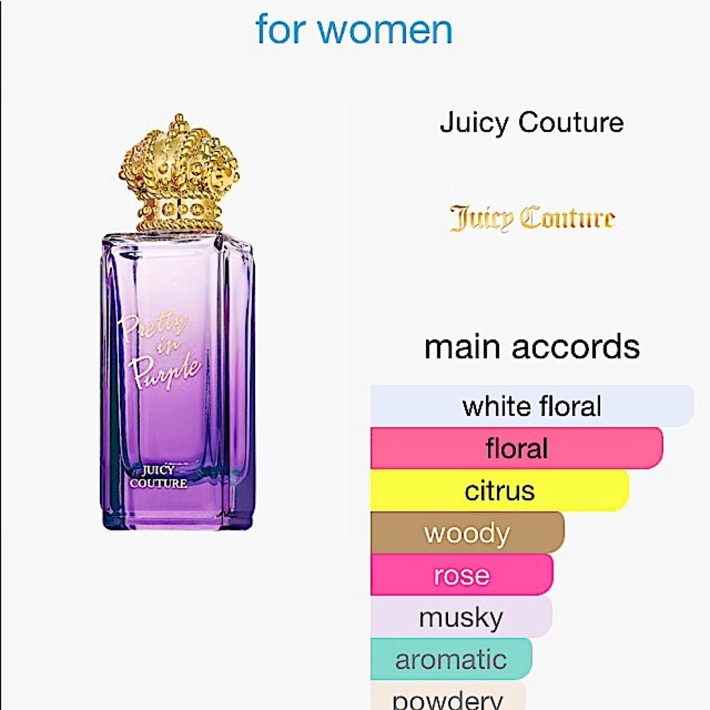 🆕🔥JUICY COUTURE (PRETTY IN PURPLE)PERFUME ROLLER BALL SMELLS REALLY GOOD NWT! - Picture 8 of 10